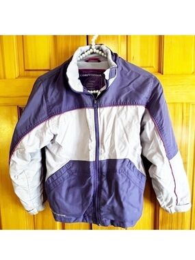 Weatherproof Little Girl Purple Pink Jacket Sz 6X Competition Winter Snow Ski